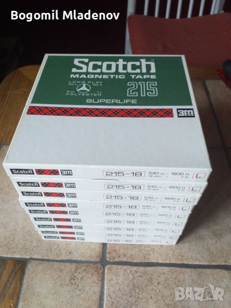 Scotch -магнетофонни ролки 18 см, снимка 1