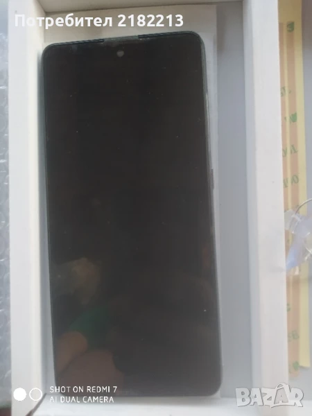 дисплей с рамка за Samsung A52, снимка 1