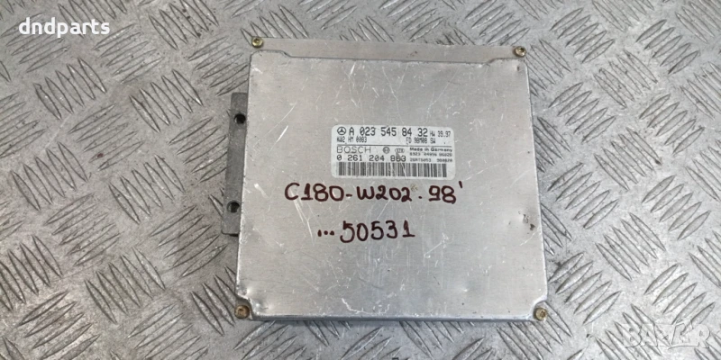 Компютър Mercedes C180 W202 1998г. A0235458432 0261204883, снимка 1