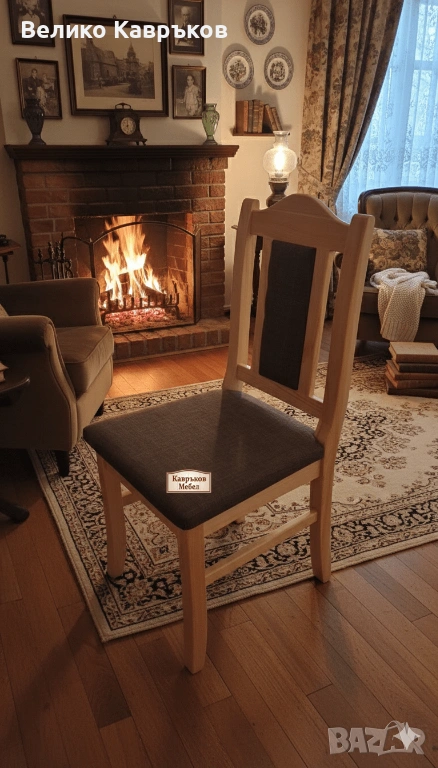 Стол Двойнотапициран, снимка 1