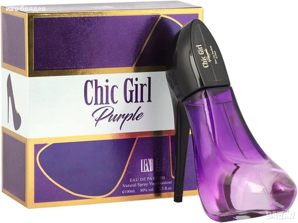 Дамски парфюм Chic Girl Purple BN Parfums, 100мл, снимка 1