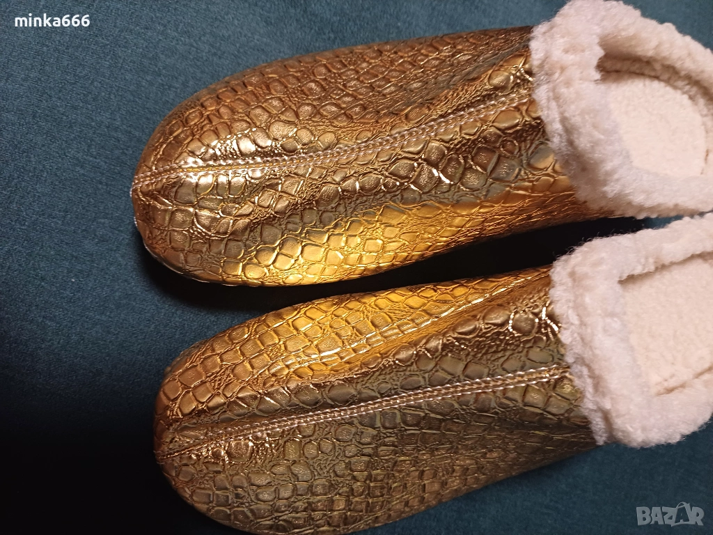 Домашни пантофи с пух., снимка 1