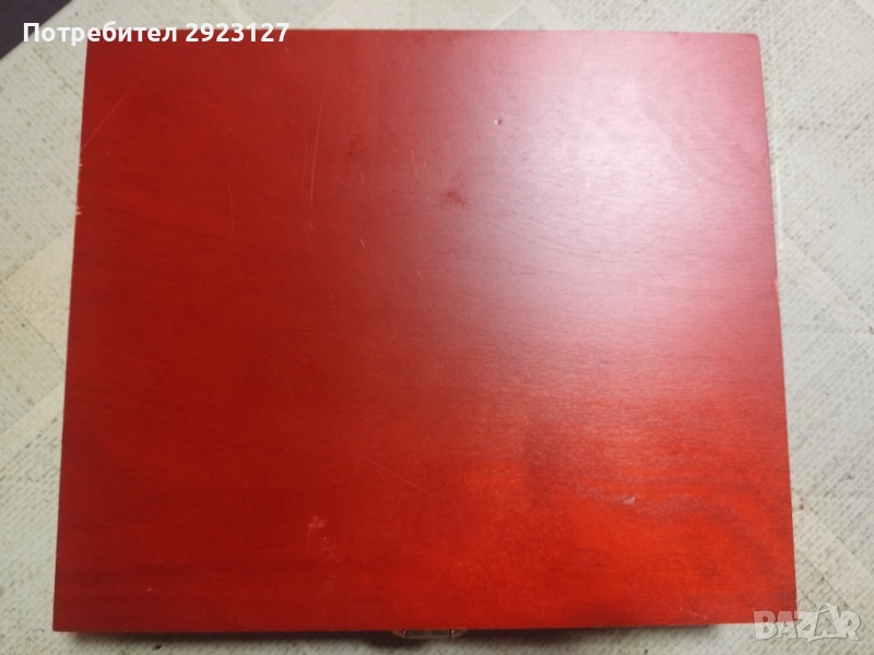 ЛУКСОЗНА ДЪРВЕНА КУТИЯ  ЗА СЪХРАНЕНИЕ НА МОНЕТИ /виж описанието/, снимка 1