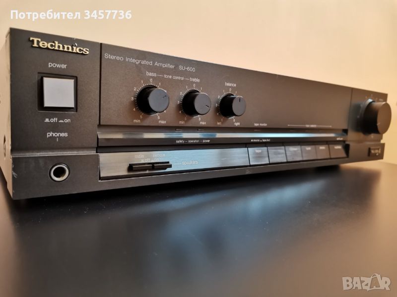 Японски Стерео Усилвател Technics SU-600, снимка 1