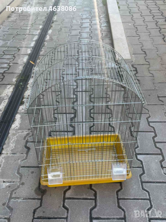 Клетка за малък и среден папагал, снимка 1