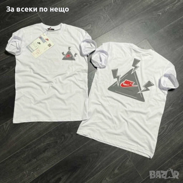 Nike Мъжка Бяла Тениска👕Мъжка Блуза С Къс Ръкав В Бял Цвят Найк Код I_11, снимка 1