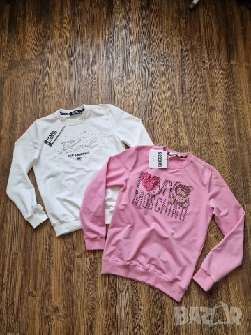 Страхотна дамска блуза KARL LAGERFELD & MOSCHINO размер S M L XL, снимка 2 - Блузи с дълъг ръкав и пуловери - 51702755