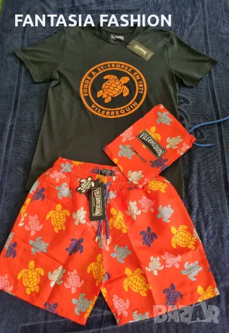 Мъжки шорти Vilebrequin бански къси панталонки, снимка 4 - Бански - 49983381