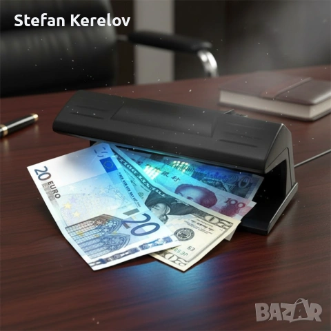 Детектор за банкноти 318, UV фенер, 220VAC, 4W