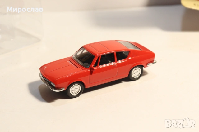 1/64 GRELL MODEL AUDI 100 COUPE КОЛИЧКА ИГРАЧКА МОДЕЛ, снимка 5 - Колекции - 53464650