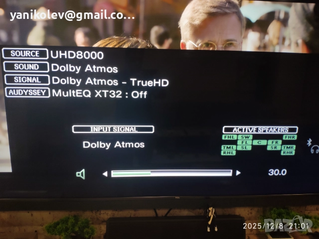 Аудио-видео съраунд усилвател Marantz SR8015, снимка 4 - Ресийвъри, усилватели, смесителни пултове - 50867243