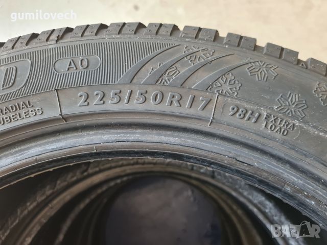 2бр.зимни и 2бр.всесезонни гуми 225/50/17/Dunlop/Goodyear, снимка 10 - Гуми и джанти - 46385318