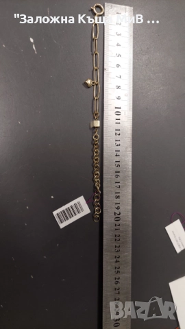Златна гривна 5.05гр, снимка 2 - Гривни - 52145913