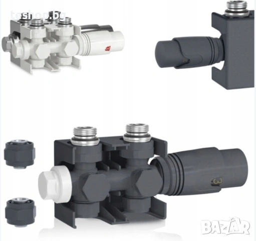 Термостатичен радиаторен вентил Aquamarin