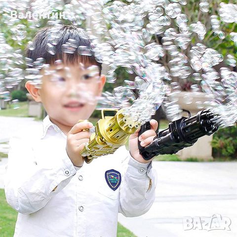 Пистолет за сапунени балони Bubble machine, снимка 2 - Други стоки за дома - 46216071