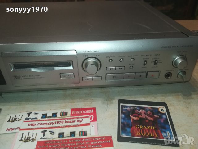 sony minidisc 2307241613, снимка 10 - Ресийвъри, усилватели, смесителни пултове - 46672553