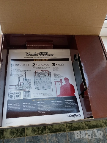 продавам вокален процесор digitech live harmony, снимка 2 - Други - 52591824