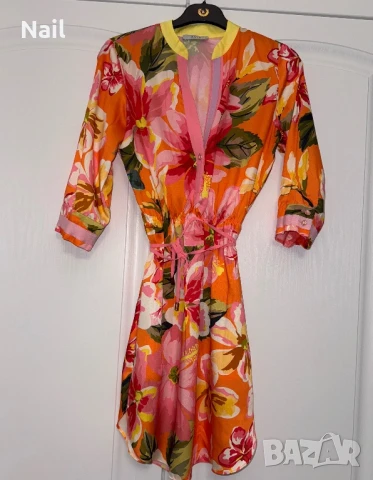 Рокля Orange Bloom AVIN Размер: S, снимка 4 - Рокли - 51001249
