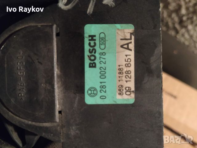 Педал газ за Opel Astra G Estate (02.1998 - 12.2009), 0281002278, снимка 4 - Части - 46243615