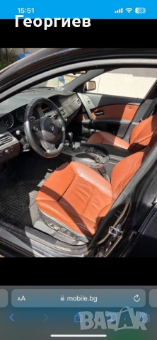 Комфортен салон за БМВ Е60, снимка 11 - Части - 53666723