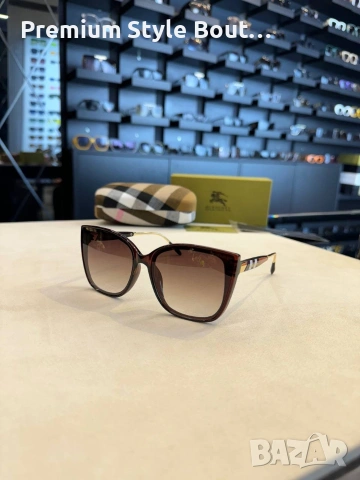 Слънчеви очила Febdi chloe celine Burberry tom ford  с черен обикновен калъф и ув защита , снимка 18 - Слънчеви и диоптрични очила - 54015957