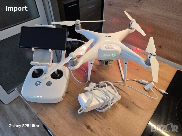 Дрон DJI PHANTOM 4 PRO, снимка 8 - Дронове и аксесоари - 52905513