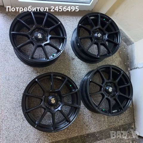 Алуминиеви джанти sparco 16" .4бр., снимка 1 - Гуми и джанти - 45948745