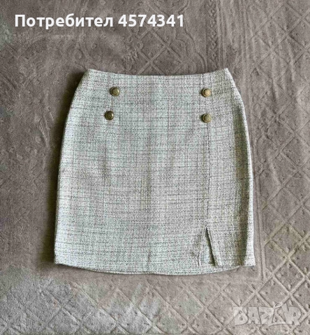 Бежова пола с бляскави частици Robin