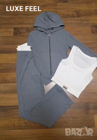 ✨3Части с Камъни , снимка 3 - Комплекти - 53740241