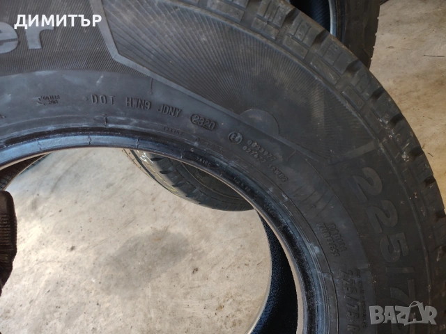 4бр.летни гуми CONTINENTAL 225 75 16 CP DOT20 цена за брой, снимка 7 - Гуми и джанти - 53927094