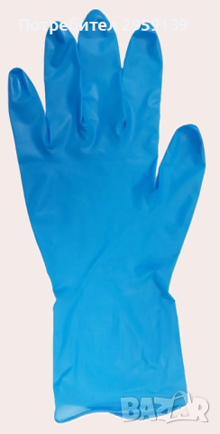 Ръкавици Нитрил Nitrile без талк (пудра) за еднократна употреба, снимка 2 - Медицински консумативи - 41678553
