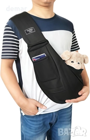 Дишаща, обръщаема презрамка за кученца/котки, малки и средни, до 7,5 кг