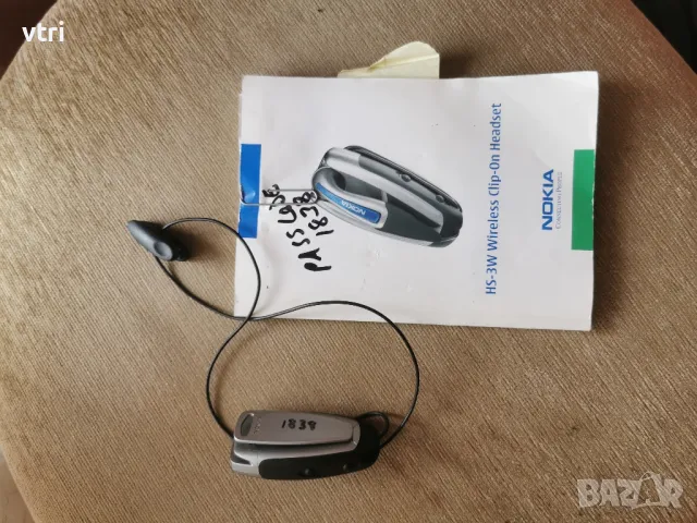 Nokia HS-3W Bluetooth , снимка 5 - Безжични слушалки - 46979878