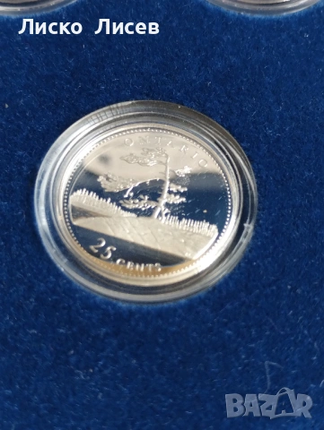 Канада 1992г. 125 години Конфедерация сребро, снимка 12 - Нумизматика и бонистика - 53960236