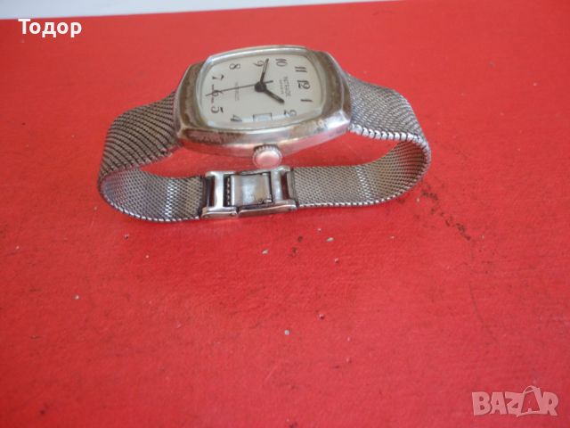 Сребърен швейцарски часовник Cenve, снимка 13 - Мъжки - 45338498