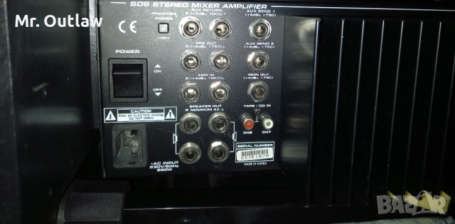 SAMSON SD8, снимка 4 - Ресийвъри, усилватели, смесителни пултове - 52923790