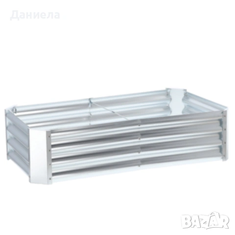 Метална поцинкована леха за зеленчуци и цветя - здрава и устойчива, снимка 8 - Други - 53618329