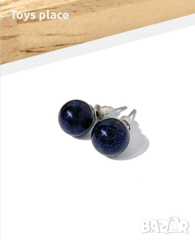 Красиви обеци с естествени камъни , снимка 7 - Обеци - 50971811