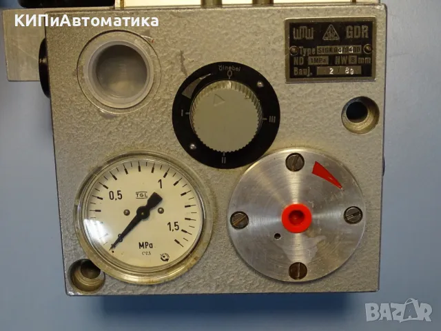 пневматичен блок wmw DDR StGK04/0400 Pneumatic Valve NW-8mm Orsta TGL36389, снимка 4 - Резервни части за машини - 47675966