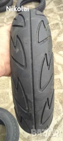 гума за скутер 100/90R10 Bridgestone, снимка 1 - Гуми и джанти - 49120272