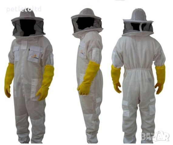 Професионален пчеларски защитен гащеризон ПРОХЛАДА ПАКИСТАН изработен от трипластова дишаща материя, снимка 9 - За пчели - 46039490