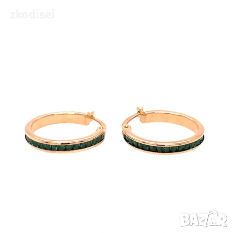 Златни обеци 1,88гр. 14кр. проба:585 модел:36960-1