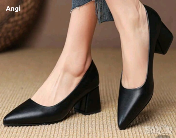 Обувки с ток, снимка 2 - Дамски обувки на ток - 51342239