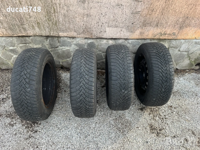 4бр. железни джанти 5х114.3 с гуми - Hyundai Tucson, IX35, Kia Sportage, снимка 7 - Гуми и джанти - 53928678