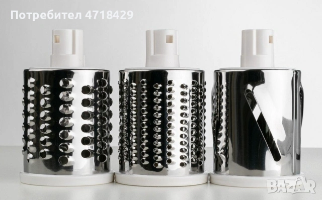 Интересно ренде тип ръчна мелничка с 3 рендета от неръждаема стомана Размер на продукта: 26 * 11 *, снимка 3 - Аксесоари за кухня - 53242311