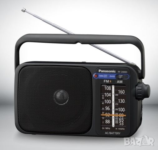 Радиоприемник PANASONIC RF-2400D AM/FM, снимка 6 - Радиокасетофони, транзистори - 45696974