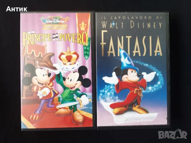 Колекция Видеокасети VHS Класика Walt Disney Анимация , снимка 3 - Колекции - 49547648