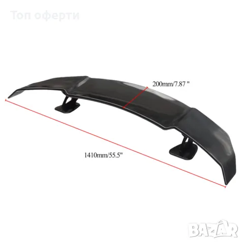 Спойлер за багажник PG305 Черен, снимка 3 - Аксесоари и консумативи - 49370609
