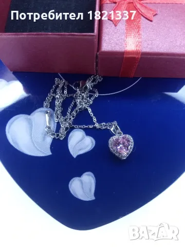 Колие с кристали , снимка 4 - Колиета, медальони, синджири - 49666957