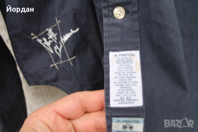 Мъжка риза ''La Martina'' , снимка 8 - Ризи - 53815463
